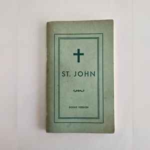 ✠︎ The Gospel According To John, Douay Version